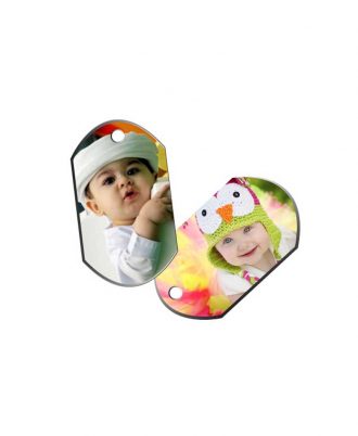 Oval Tag custom sublimation