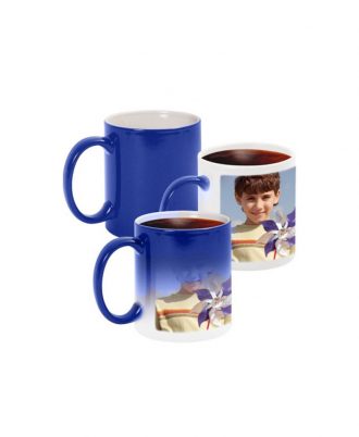 Magic mug blue color